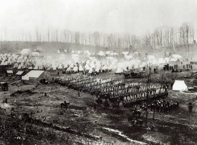 Federal Army Encampment, 1862 by Mathew B. Brady